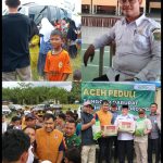 Warga Sultan Daulat Kota Subulussalam Antusias Sambut Kedatangan Gubernur Aceh H. Muzakir Manaf