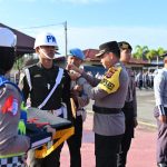 Kapolres Pidie Pimpin Apel Gelar Pasukan Operasi Lilin Seulawah 2025