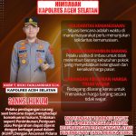 Kapolres Aceh Selatan Imbau Pedagang dan Masyarakat Jaga Stabilitas Harga dan Tidak Timbun Barang Saat Masa Bencana