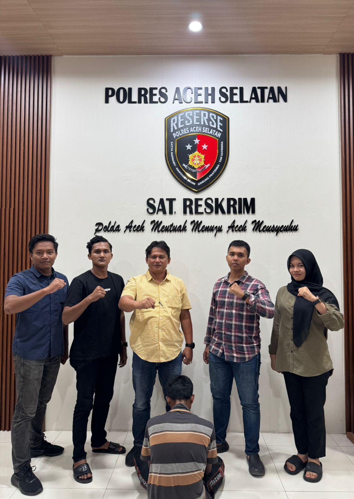 Sat Reskrim Polres Aceh Selatan Berhasil Amankan Terduga Pelaku Kejahatan Seksual Terhadap Anak di Bakongan